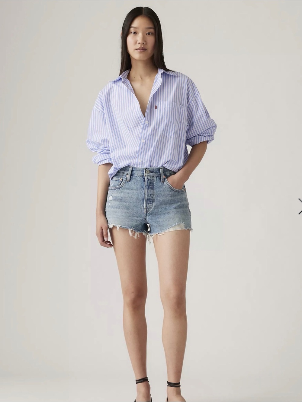 Levi's® Premium
501® ORIGINAL FIT HIGH RISE WOMEN'S SHORTS
